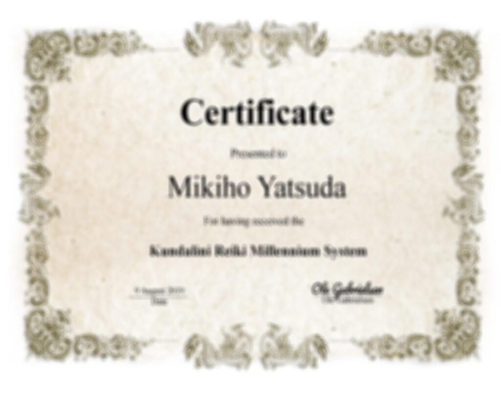 Kundalini Reiki Millennium System
